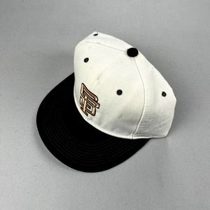 Vintage San Francisco Giants Hat Cap Fitted 7 Cream New Era Pro Model MLB SF 80s